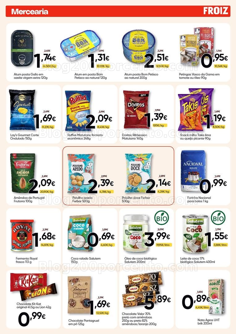 Antevisão Folheto FROIZ Promoções de 4 a 25 março